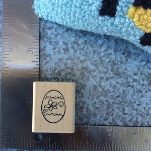 Floral Egg by Paper Inspirations Rubber Stamp